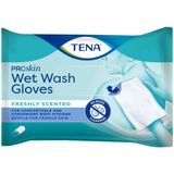 TENA Wet Wash Glove - Frisse Geur - 5 stuks - wegwerp