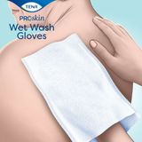 TENA Wet Wash Glove - Frisse Geur - 5 stuks - wegwerp