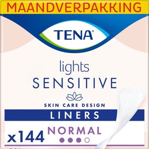 TENA - Lights Sensitive Normal - Inlegkruisjes - 144 stuks
