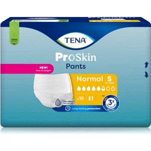 TENA ProSkin Pants Normal S - Incontinentiebroekjes - 15 stuks - omtrek taille 65 cm tot 85 cm
