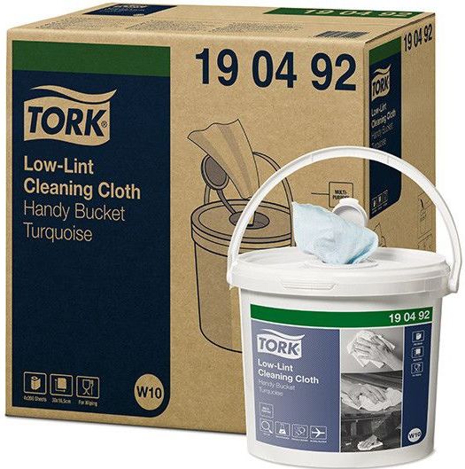 Tork 190492 W10-emmer voor poetsdoeken (wit)