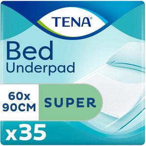 TENA - Bed Super - Onderlegger - 60 x 90 cm - Sterk Absorberend