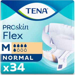 TENA - Flex Normal - Incontinentiemateriaal - Wit - Absorberend