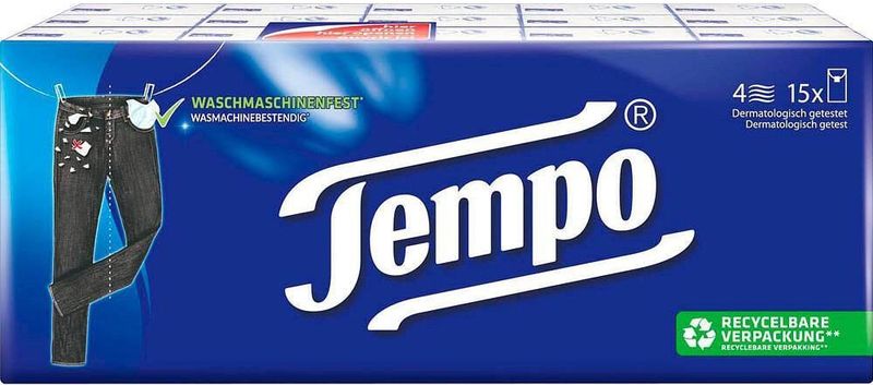 Tempo zakdoekjes original - 15x10