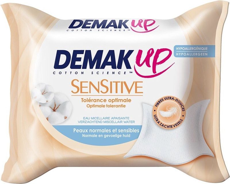 Demak Up - Reinigingsdoek Sensitive - Hypoallergeen - 25 Stuks