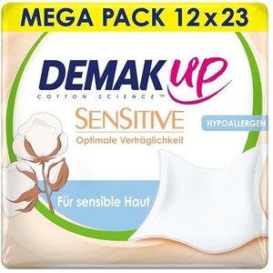 Demak'up Reinigingsdoekjes Sensitive - 12x23st - Voordeelverpakking