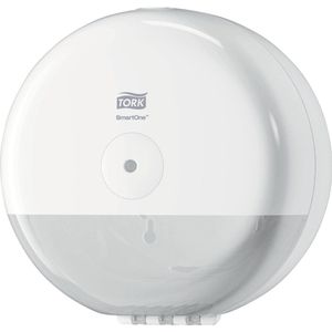 Toiletpapierdispenser Tork T9 Mini Wit 681000 - 1 Stuk