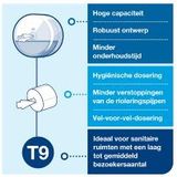Tork Toilettenpapierspender SmartOne Mini T9 Kunststoff schwarz