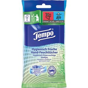 Tempo Fresh To Go Protect | Hygiënische Doekjes Handen | Anti-bacterieel | Desinfectie doekjes | Hygiëne doekjes