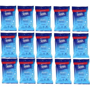Tempo Fresh to Go Classic - 15 x 10 = 150 vochtige doekjes