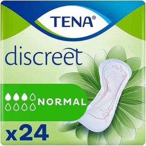 Tena Discreet Normal Incontinentie Maandverband - 24 Stuks