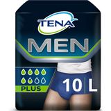 4x Tena Men Active Fit Pants Plus - Large 10stuks/pak