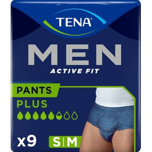 TENA Men Active Fit Pants – broekjes voor urineverlies – 18 stuks - S/M