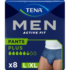 TENA Men Active Fit Pants – broekjes voor urineverlies – 16 stuks – L/XL