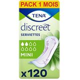 TENA - Discreet Ultra Mini - Incontinentiepads - 20 Stuks - Wit - MicroPROTEX