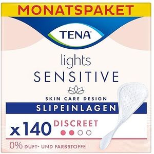 TENA - Lights - Inlegkruisjes - 15 cm - 100% Hernieuwbare Vezels