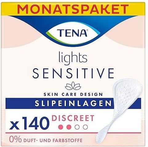 TENA - Lights - Inlegkruisjes - 15 cm - 100% Hernieuwbare Vezels