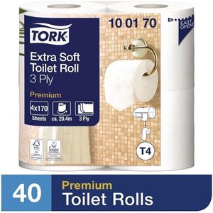 Tork ultrazacht toiletpapier 40 rollen - Papier DB467