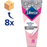 Libresse String inlegkruisjes - 8 x 30 stuks - halfjaar voorraad