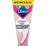 Libresse String inlegkruisjes - 8 x 30 stuks - halfjaar voorraad