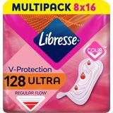 Libresse Ultra Normal Maandverband - 8 x 16 stuks