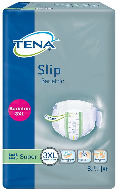 Tena Slip Super 3XL (Bariatrisch) - 1 pak van 8 stuks