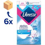 Libresse Normal Deo Fresh inlegkruisjes - 6 x 32 - halfjaar voorraad