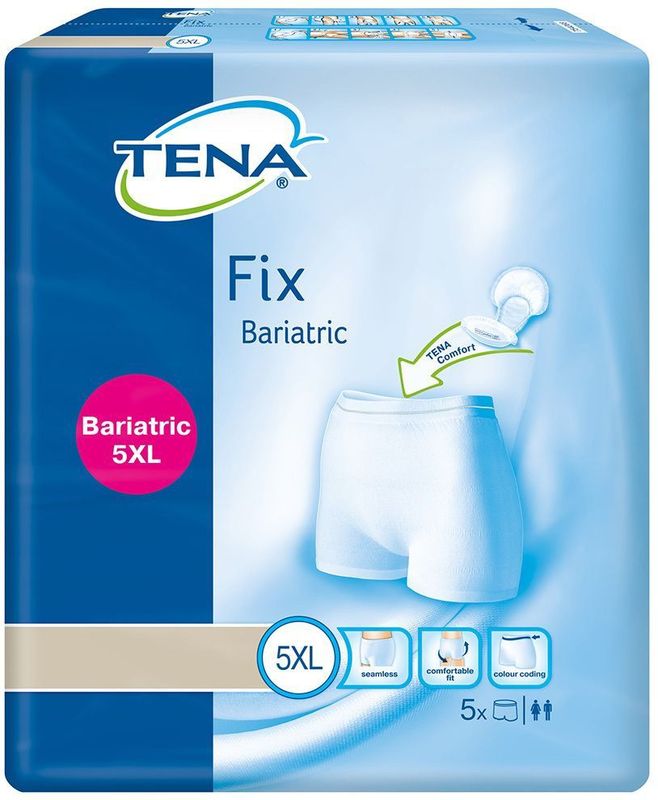 TENA - Comfort - Fixatiebroekje - Kleurgecodeerd - Wasbaar - Unisex