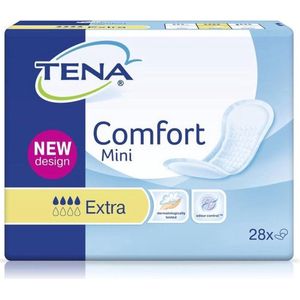 TENA Comfort Mini - Dameshygiëne - Wit - Snel absorberende Kern