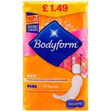 Bodyform - Maxi Normal - Maandverbanden - Inhoud 14 Stuks