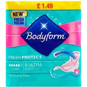 Bodyform - Ultra - Pads - Wit - 8 Stuks