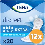 Tena Discreet Extra - 12 pakken van 20 stuks