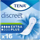 6x TENA Discreet Extra Plus 16 stuks
