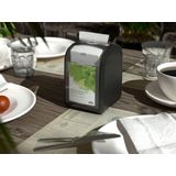 Tork® Serviettenspender Xpressnap Fit® 272900, Füllstandanzeige, L 141 x B 113 x H 170 mm, schwarz