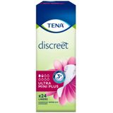 TENA Discreet Ultra Mini Plus inlegkruisjes - 6 x 24 stuks - voor urineverlies (incontinentie)