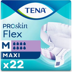 3x Tena Flex Maxi Medium 22 stuks