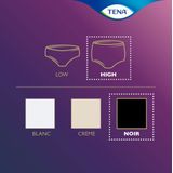 TENA Silhouette Plus High Waist Noir - Large - 8 stuks