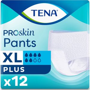 4x TENA Pants Plus ProSkin Extra Large 12 stuks