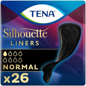 Tena Silhouette Incontinentiepads Normal Noir - 10 pakken van 26 beschermers
