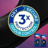 Tena Silhouette Pads Mini Zwart - 1 pak van 18 stuks