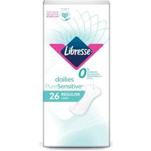 Libresse - PureSensitive - Inlegkruisjes - 0% Allergenen - Huidvriendelijk