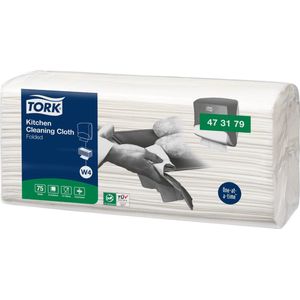 Tork Keuken schoonmaakdoekje gevouwen W4 - 1 pak x 75 stuks