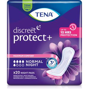 Tena Discreet Normal Night - 6x20st - inlegverband voor 's nachts