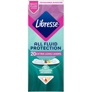 Libresse - Extra Protection Extra Long - Inlegkruisjes - 20 Stuks