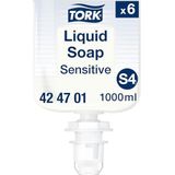 Tork - S4 - Vloeibare Handzeep - Wit - 6 x 1000 ml - Dermatologisch Getest