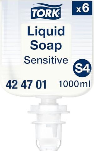 Tork - S4 - Vloeibare Handzeep - Wit - 6 x 1000 ml - Dermatologisch Getest