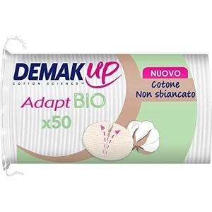 Demak'Up - Adapt Bio - Wattenschijfjes - Crème - 100% Katoen - 50 Stuks