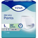 4x TENA Pants Super ProSkin Large 12 stuks