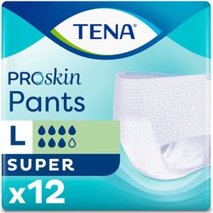 TENA Pants Super ProSkin L - 4 x 12 stuks - Voordeelverpakking