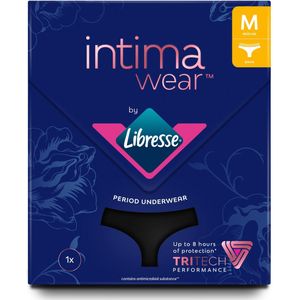 Intimawear - Menstruatie Ondergoed - Bikini - Zwart